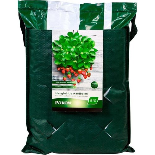 POKON Bio Hangtuintje Aardbeien 10 ltr POKON Bio Hangtuintje Aardbeien 10 ltr