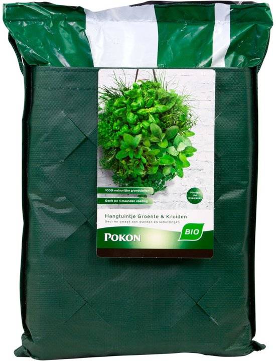 POKON BIO HANGTUINTJE GROENTE EN KRUIDEN 10 LITER