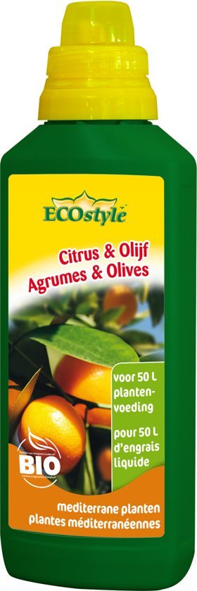 ECOSTYLE CITRUS & OLIJF PLANTENVOEDING 500ML