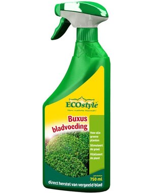 ECOSTYLE BUXUS BLADVOEDING GEBRUIKSKLAAR 750 ML