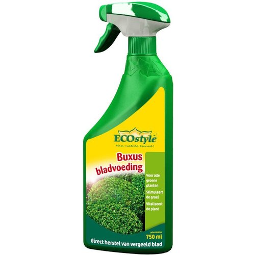 ECOSTYLE BUXUS BLADVOEDING GEBRUIKSKLAAR 750 ML ECOSTYLE BUXUS BLADVOEDING GEBRUIKSKLAAR 750 ML