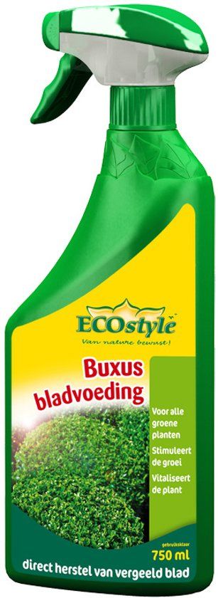 ECOSTYLE BUXUS BLADVOEDING GEBRUIKSKLAAR 750 ML