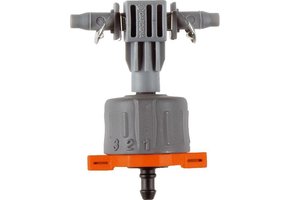 MICRO-DRIP SERIEDRUPPELAAR INSTELBAAR & DRUKCOMPENSEREND (PER 5 STUKS)