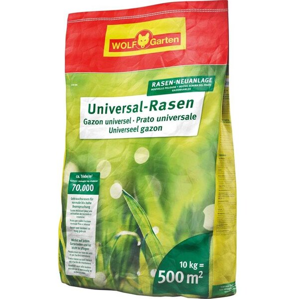 WOLF-GARTEN WOLF GARTEN U-RS500 UNIVERSEEL GAZON GRASZAAD 10 KG = 500 M²