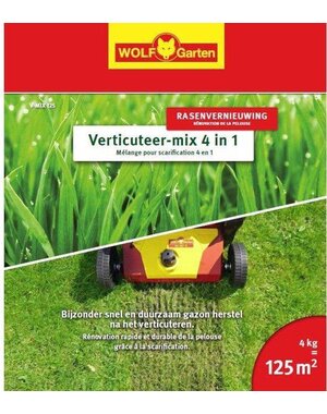 WOLF-GARTEN V-MIX 125 VERTICUTEERMIX 4KG = 125 M²