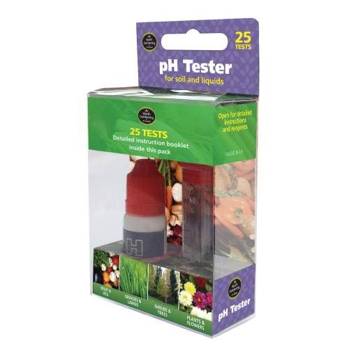GARLAND BODEM & VLOEISTOF PH TEST KIT (25 TESTS)