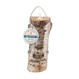 MYSEASONS BERK KAARSHOUDER MET NATUREL KAARS