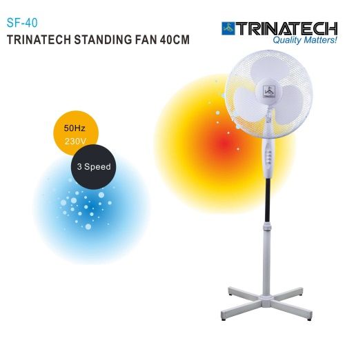 TRINATECH SF-40 STATIEFVENTILATOR 40CM