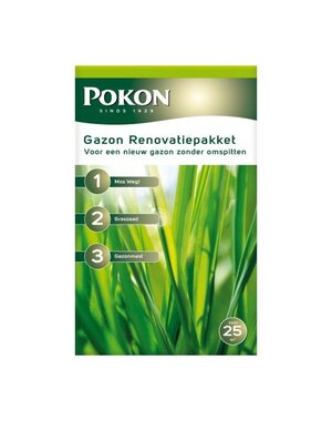 POKON  GAZON RENOVATIEPAKKET 3-IN-1 1750 GRAM 25 M²