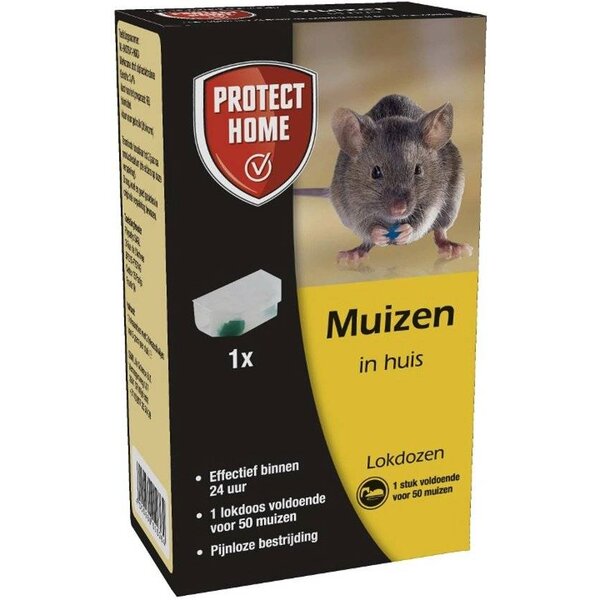 PROTECT HOME PROTECT HOME EXPRESS MUIZEN IN HUIS LOKDOOS 1 STUKS