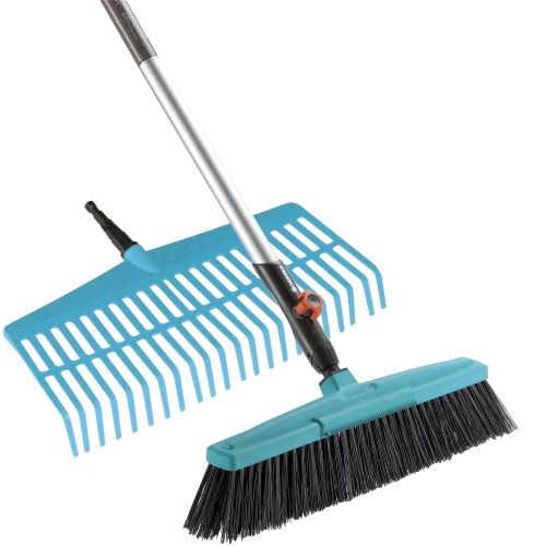 GARDENA COMBISYSTEEM SET STEEL 130 CM + STRAATBEZEM 45 CM + GAZONHARK 43 CM