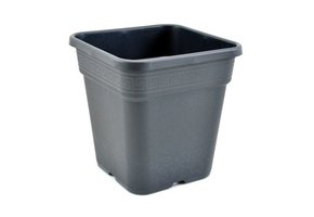 VIERKANTE POT 11 LITER 25 X 25 X 25,5 CM