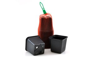 VOORGROEIPOT 0.25 LITER 7 X 7 X 8 CM VERPAKT PER 20 STUKS