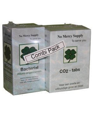 No Mercy Supply SUPPLY COMBI-PACK (60 CO2 TABS + 50 ML BACTERIAL)