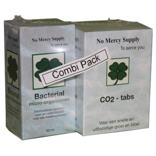 NO MERCY SUPPLY COMBI-PACK (60 CO2 TABS + 50 ML BACTERIAL)