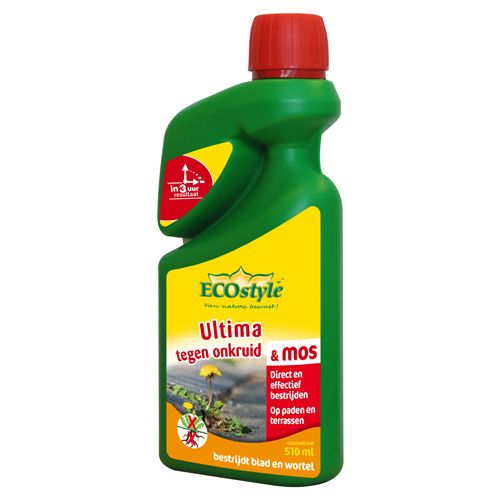 ECOSTYLE ULTIMA ONKRUID & MOS CONCENTRAAT 510 ML