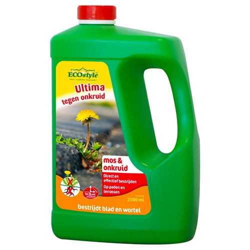 ECOSTYLE ULTIMA ONKRUID & MOS CONCENTRAAT 2,5 LITER