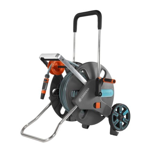 GARDENA AQUAROLL L EASY SLANGENWAGEN SET (50 METER 1/2" SLANG + KOPPELINGEN)