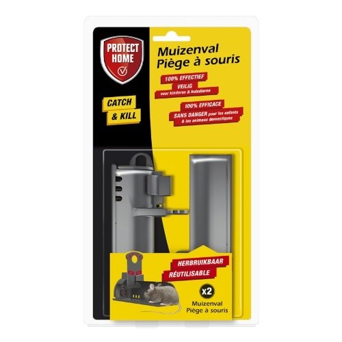 PROTECT HOME MUIZENVAL CATCH & KILL 2 STUKS PROTECT HOME MUIZENVAL CATCH & KILL 2 STUKS