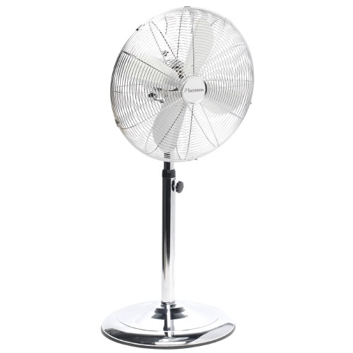 BESTRON DFS45S RETRO STATIEFVENTILATOR 45 CM CHROME 50 WATT