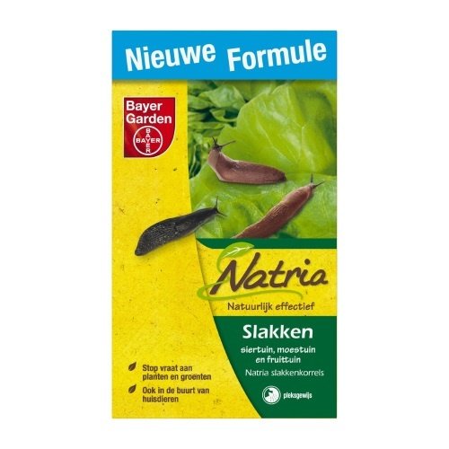 BAYER GARDEN NATRIA SLAKKENKORRELS 500 GRAM BAYER GARDEN NATRIA SLAKKENKORRELS 500 GRAM
