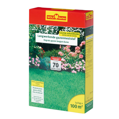 WOLF GARTEN LD-A 100 GAZONMEST LANGWERKEND 1.6 KG = 100 M²