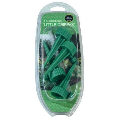 GARLAND LITTLE DRIPPA INSTELBARE DRUPPELAAR VOOR PLASTIC FLESSEN (4 STUKS)