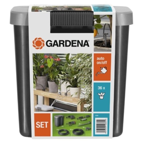 GARDENA  GARDENA VAKANTIEBEWATERINGSSET INCLUSIEF VOORRAADVAT 9 LITER