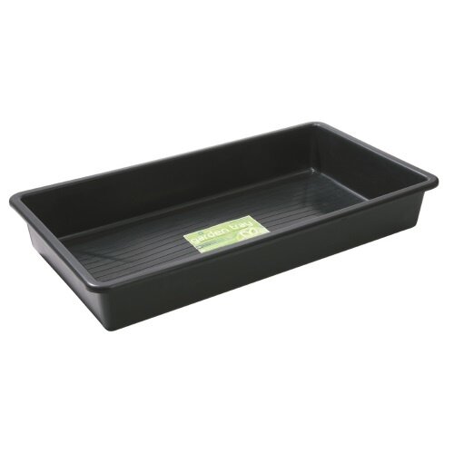 GARLAND TITAN PLANTSCHAAL ZWART 100 X 55 X 15 CM GARLAND TITAN PLANTSCHAAL ZWART 100 X 55 X 15 CM