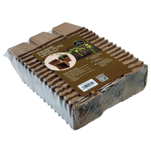 GARLAND VEZEL POT VIERKANT 8 X 8 X 7 CM VERPAKT PER 48