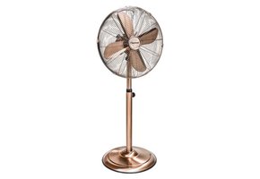 DFS45SCO RETRO STATIEFVENTILATOR 45 CM KOPER 50 WATT