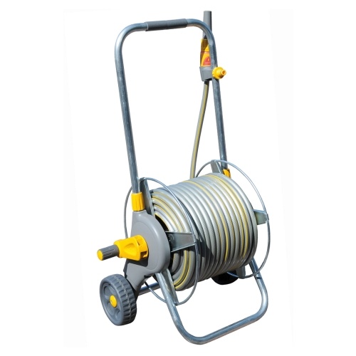 HOZELOCK SLANGENWAGEN PRO 60 INCL. 30M SLANG, KOPPELINGEN EN TUINSPUIT