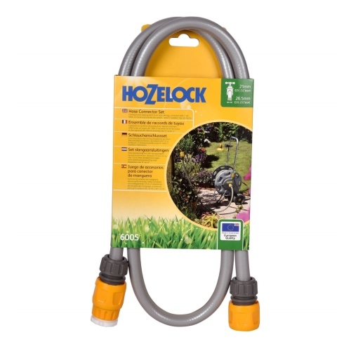HOZELOCK SLANG AANSLUITSET 1.5 METER VOOR SLANGENWAGENS