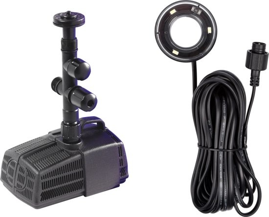 HOZELOCK CASCADE 1500 LITER + LED VIJVERVERLICHTING