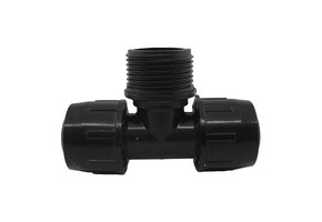 PE T-STUK 20MM x 3/4" BUITENDRAAD
