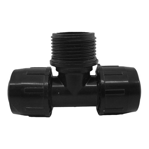 EASY PE T-STUK 25MM x 1" BUITENDRAAD