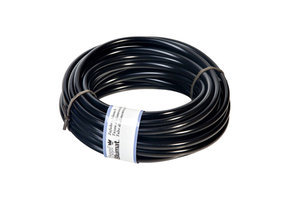 8 MM AANVOERSLANG ZWART ROL 50 METER