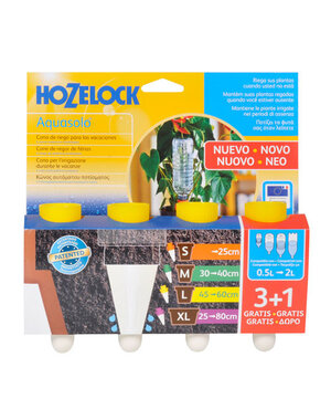 HOZELOCK AQUASOLO 3+1 SET L GEEL VOOR POTTEN Ø45 - 60CM