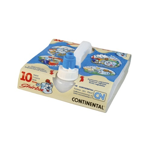 CN CONTINENTAL OPVOUWBARE JERRYCAN 10 LITER MET KRAAN