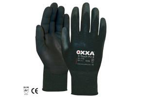 X-TOUCH PU-B HANDSCHOENEN L (9) ZWART 3-PACK