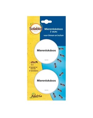 SOLABIOL NATRIA MIERENLOKDOOS 2 STUKS