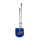 STOFFER EN BLIK MET LANGE STEEL MARIASET VOUWBAAR