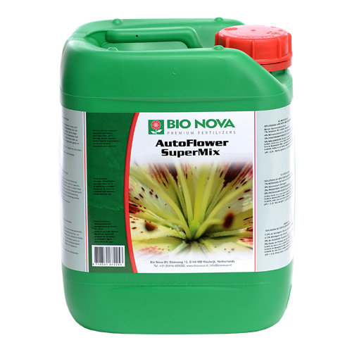 BIO NOVA AUTOFLOWER-SUPERMIX 5 LITER BIO NOVA AUTOFLOWER-SUPERMIX 5 LITER
