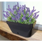 NPB LUNA BLOEMBAK 40 CM ANTRACIET