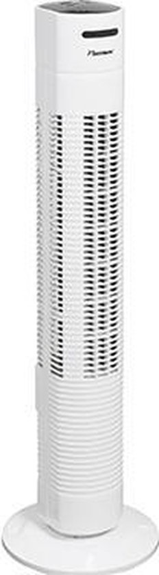 BESTRON AFT770WRC TOWER VENTILATOR 78 CM MET AFSTANDSBEDIENING EN DIGITALE TIMER WIT 35 WATT