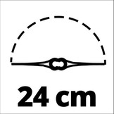 EINHELL GC-CT 18/24 Li P ACCU GRASTRIMMER (1x1,5Ah)