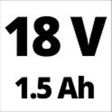 EINHELL GC-CT 18/24 Li P ACCU GRASTRIMMER (1x1,5Ah)