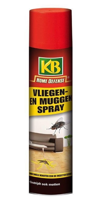 KB VLIEGEN EN MUGGEN SPRAY 400 ML