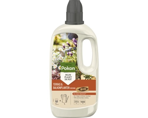 POKON BIO TERRAS & BALKON PLANTEN VOEDING 1 LITER