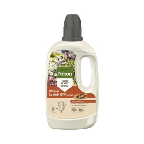 POKON  POKON BIO TERRAS & BALKON PLANTEN VOEDING 500 ML